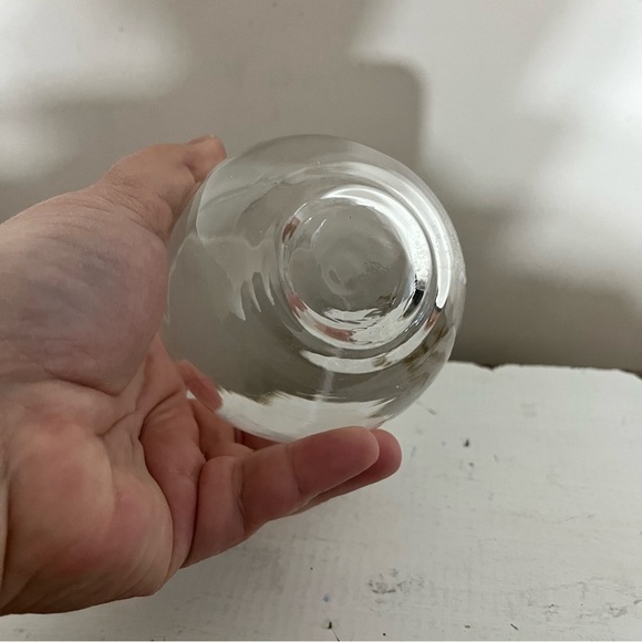 Rum Chata Stemless Cocktail Wine Glass 4” Tall - Picture 4 of 5